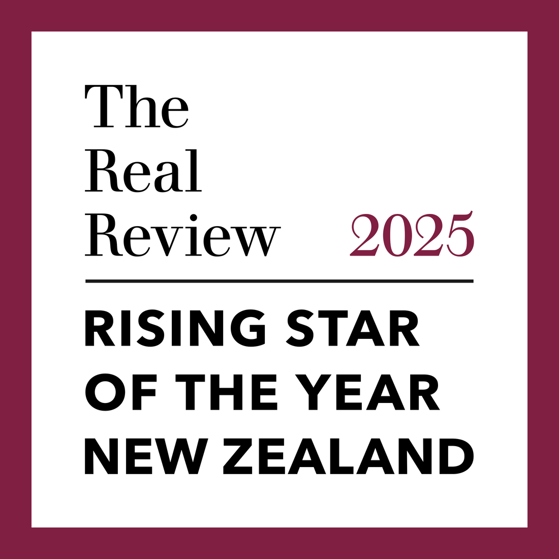 Finalist for Rising Star of the Year New Zealand 2025 - Atípico